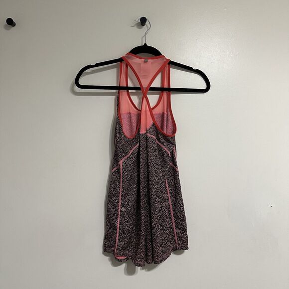 Nike Animal Print Tank Top Size Small Hot Pink Black Women’s Dri-Fit Shirt - Picture 4 of 6